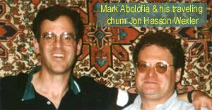 Photo of Mark Abolofia and Friend